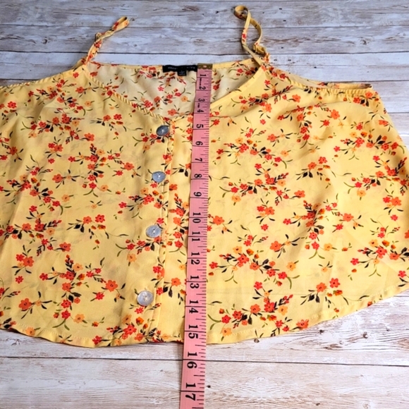 Crop Top | Boho Top | Crop Top | Cami | Summer Top | Floral Cami | Casual Top - Picture 10 of 11